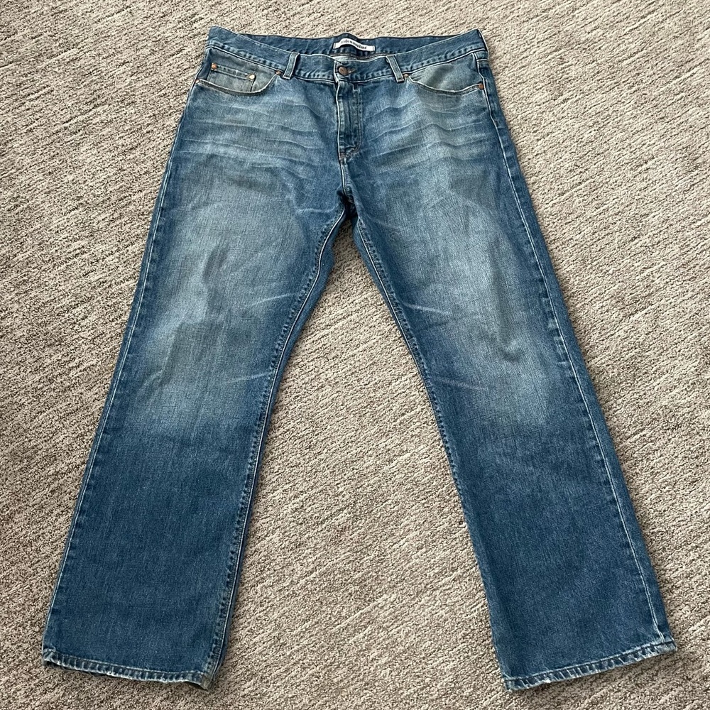 mavi men’s bootcut low rise zip fly jeans